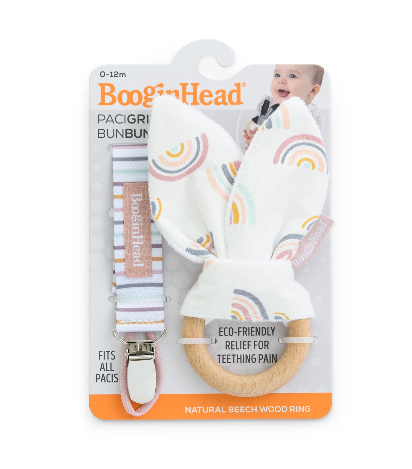 2-Pack BunBun Teether and PaciGrip