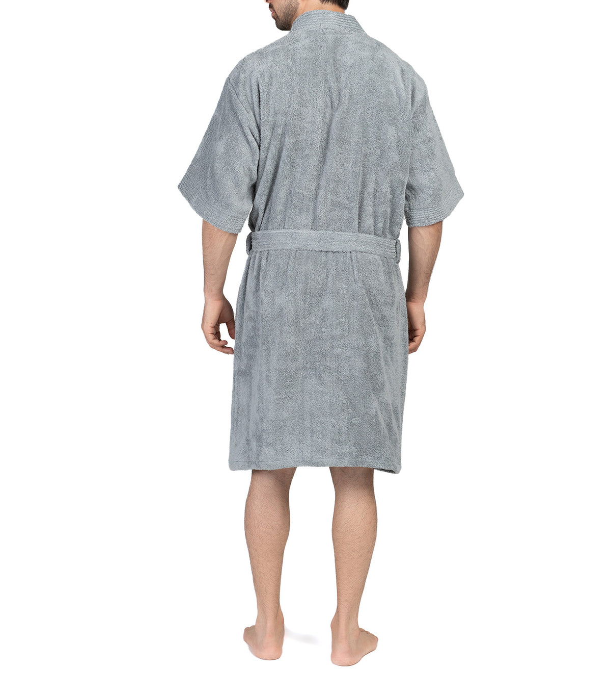 Rustan's Home Terry Robe for Male - Slate Gray | Rustan's