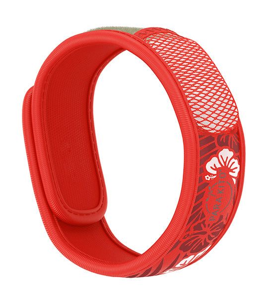 Mosquito Repellant Wristband - Red Hawaii