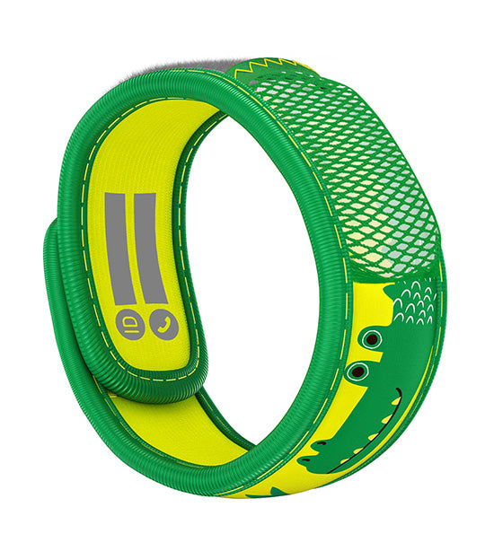 Mosquito Repellent Kids Wristband - Crocodile