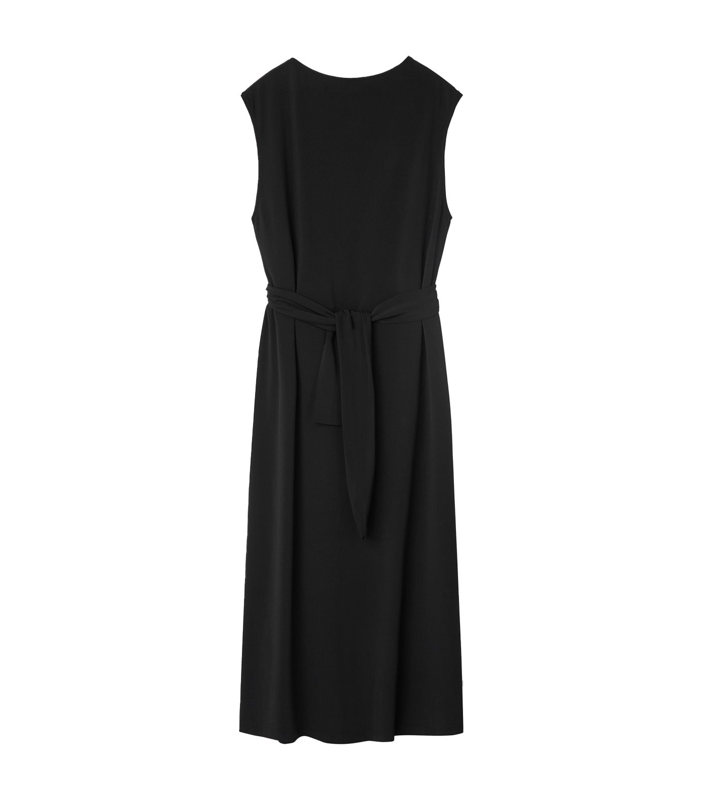 Midi Dress with Knot Black