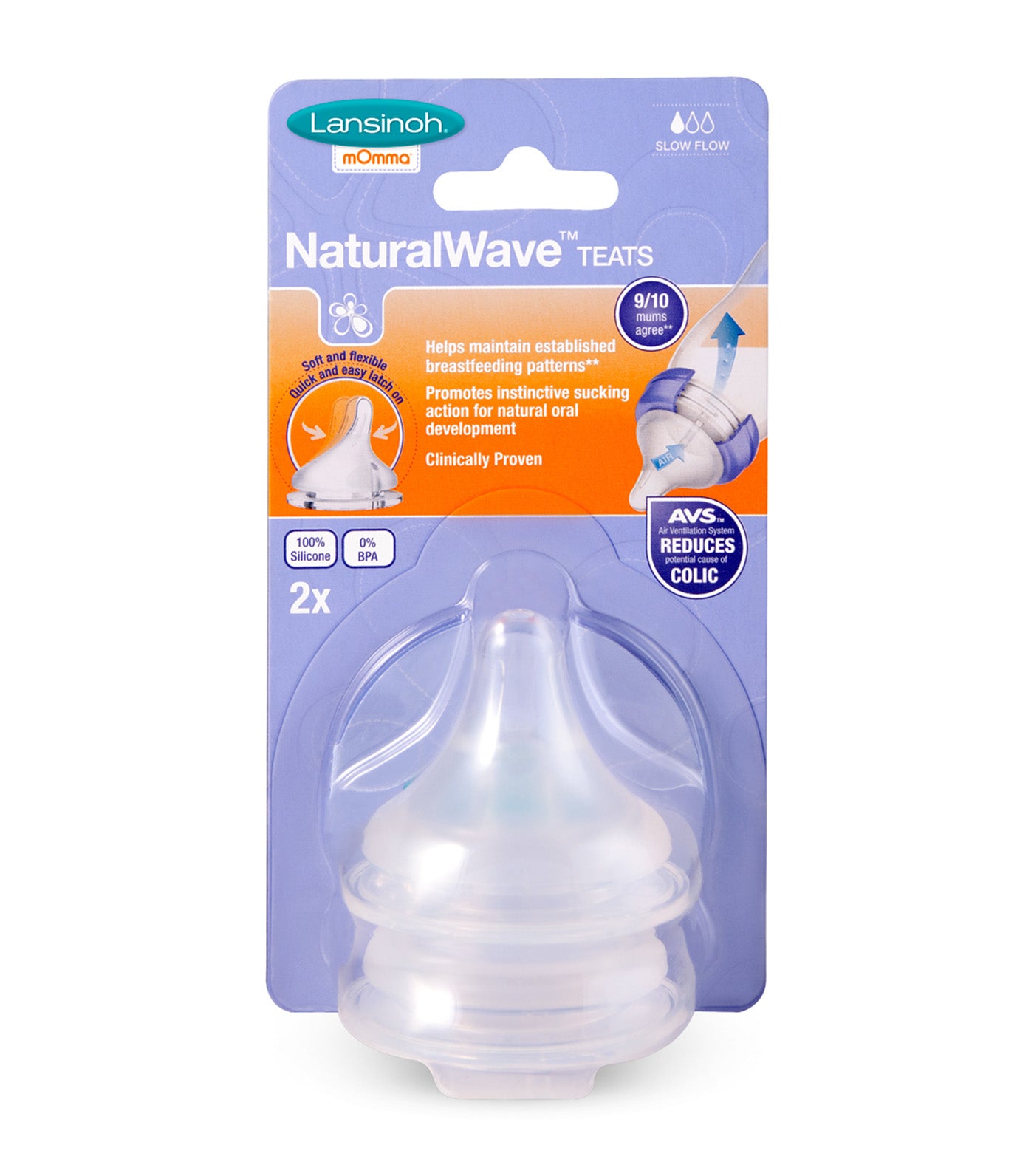 Naturalwave® Medium Flow Teats