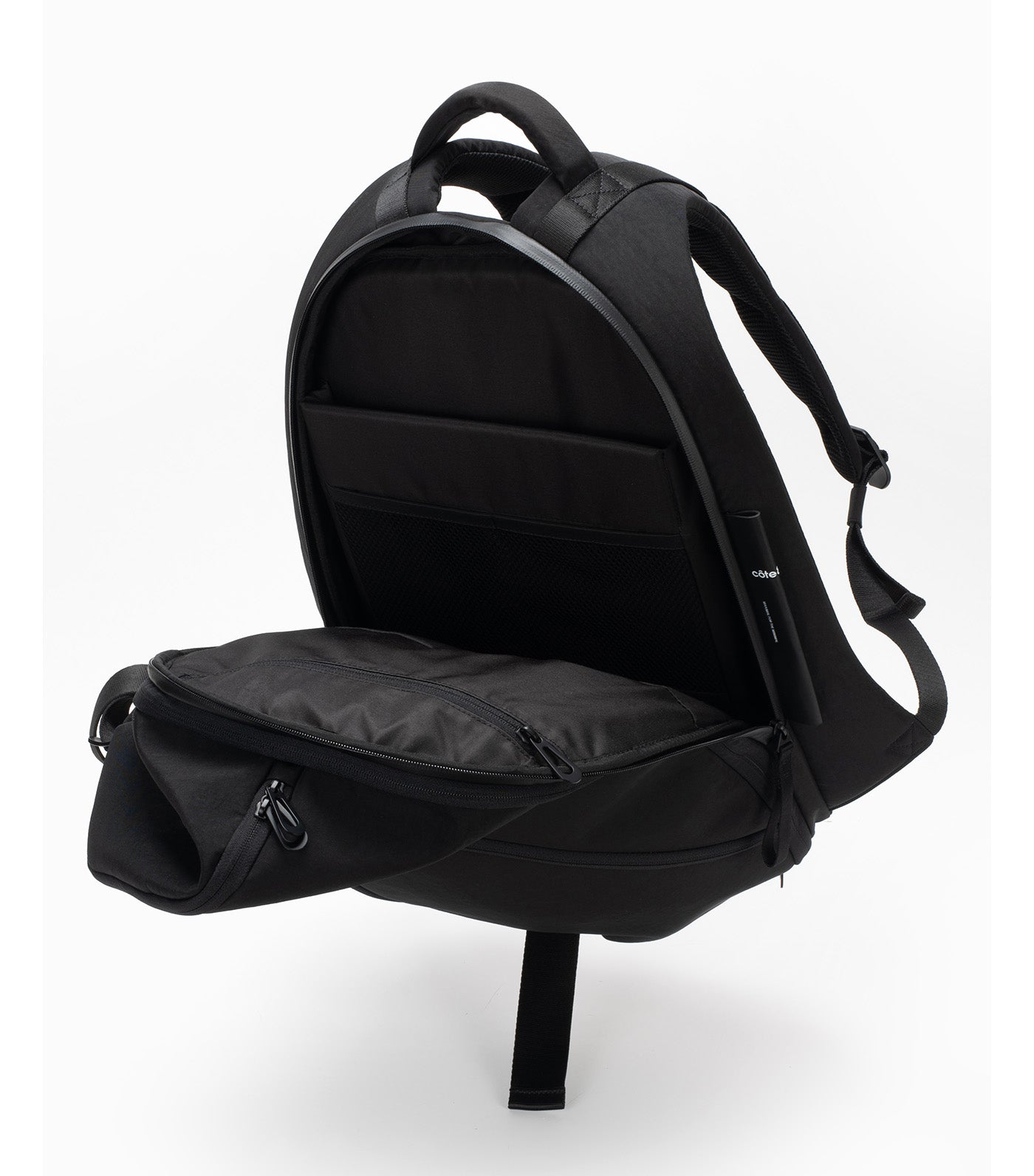 Isar M Round Carbon Black