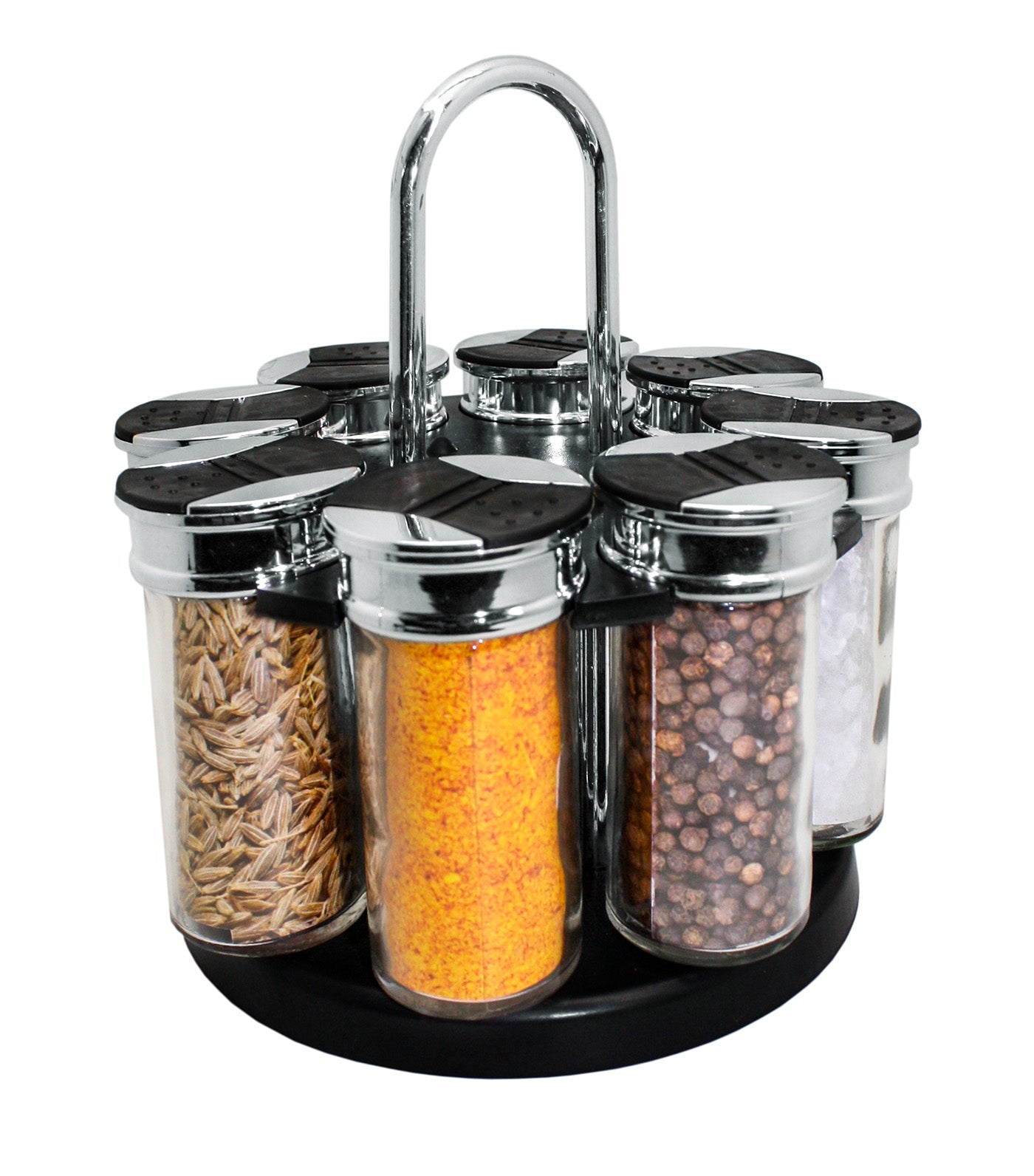 8 Jars Spice Carousel