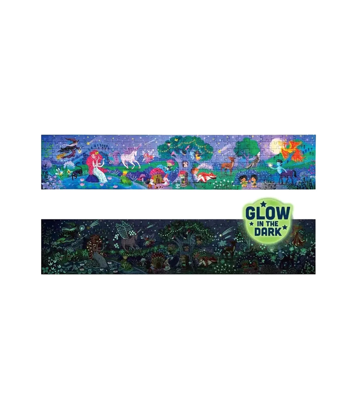 Magic Forest Puzzle 200 Pieces Colorful Giant Long puzzle