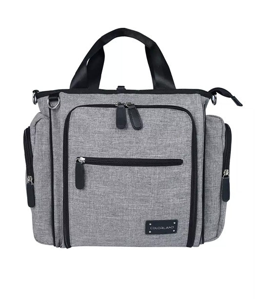 Gabrielle Tote Baby Changing Bag Gray