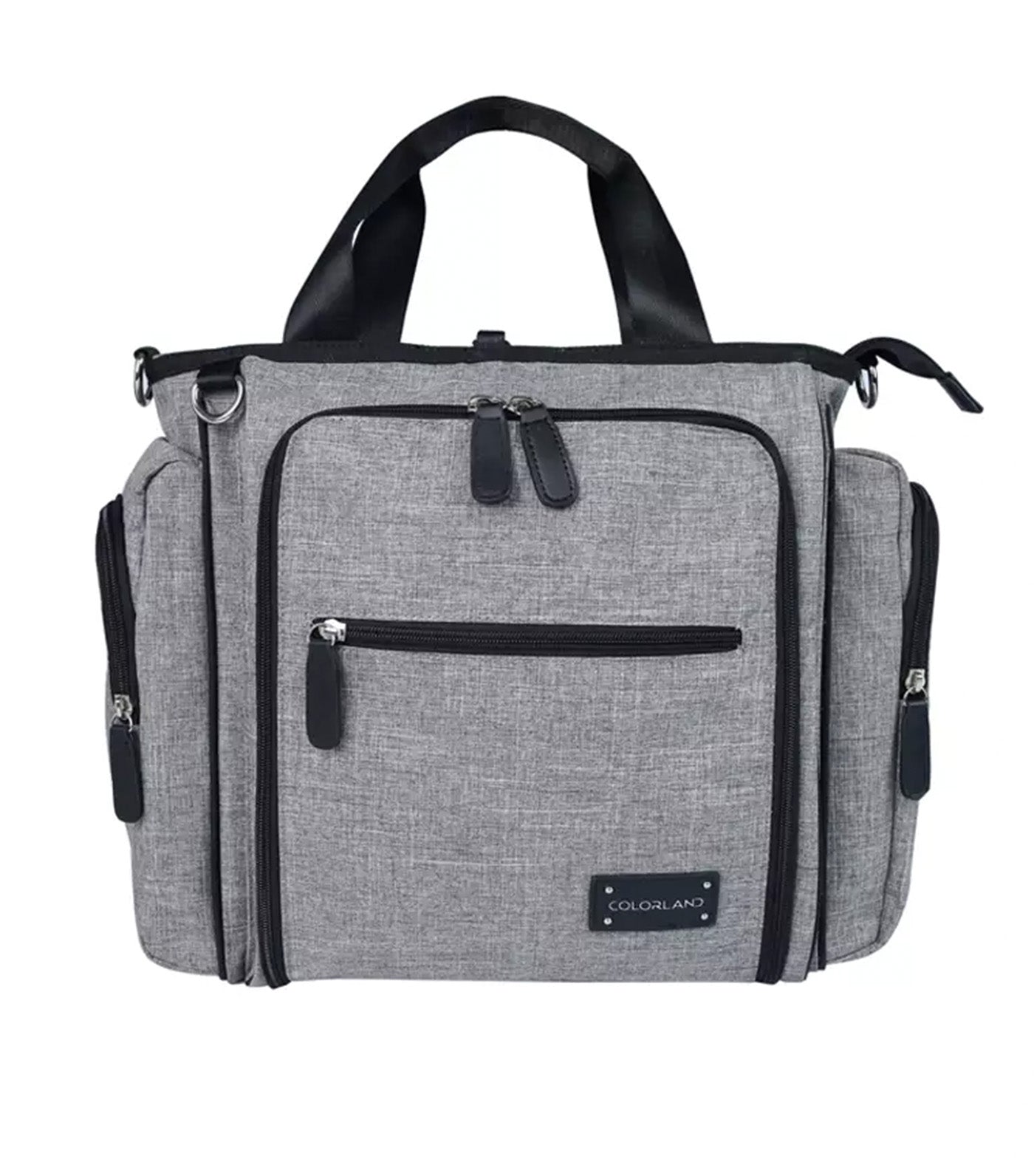 Gabrielle Tote Baby Changing Bag Gray