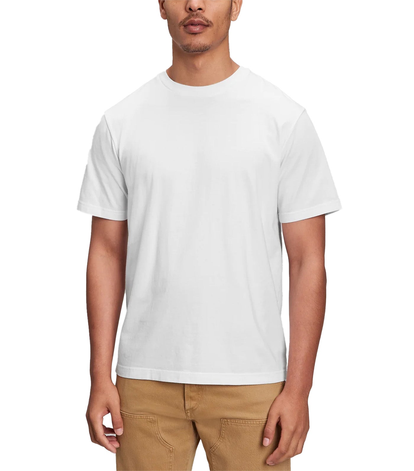 Crewneck T-Shirt White V2 Global