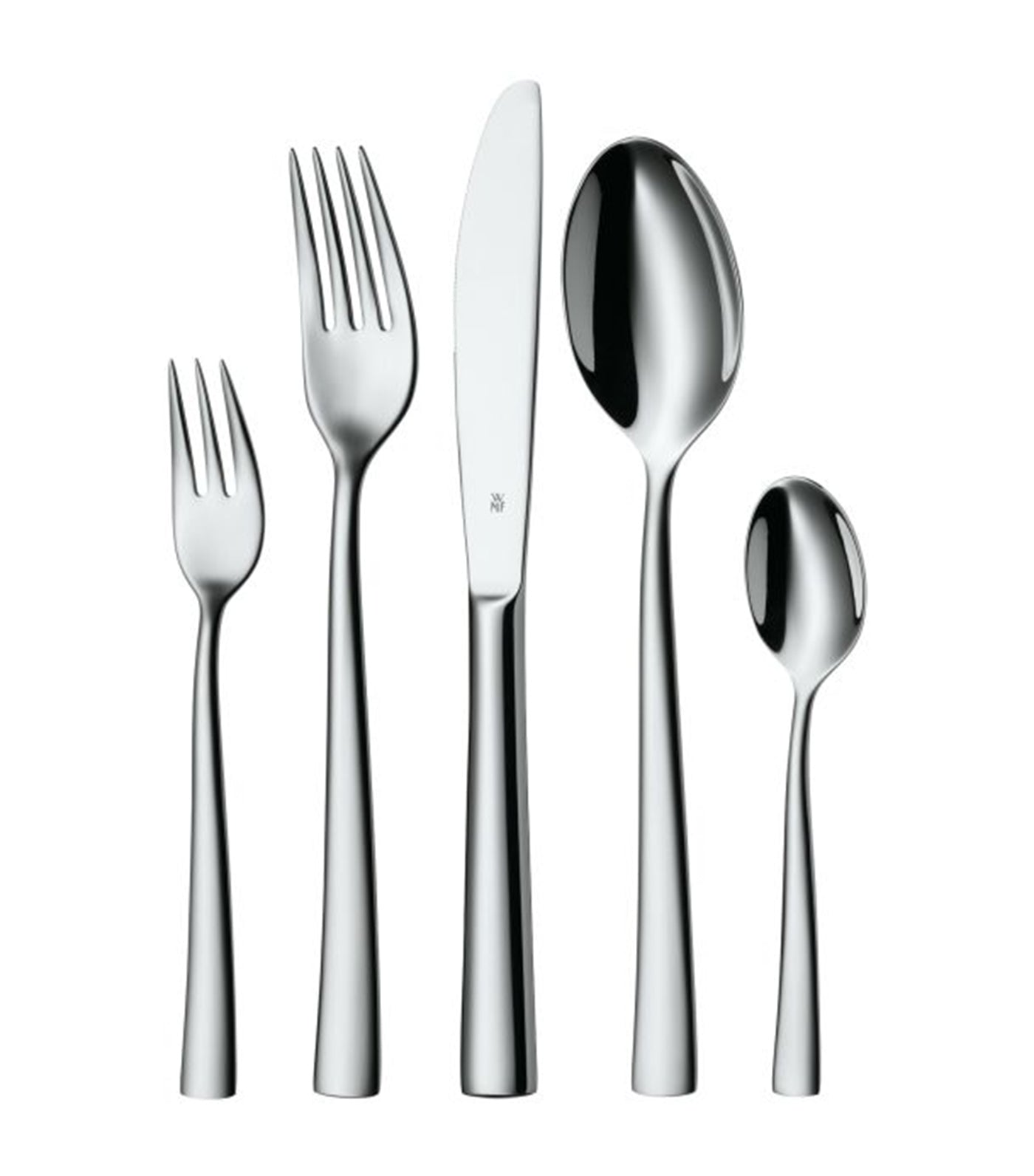 WMF Serving Set 3 Pieces Nuova Cromargan Stainless Steel 18/10 Brushed