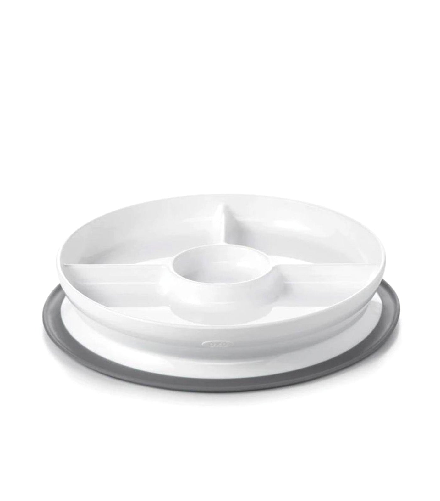 Stick & Stay Suction Divided Plate