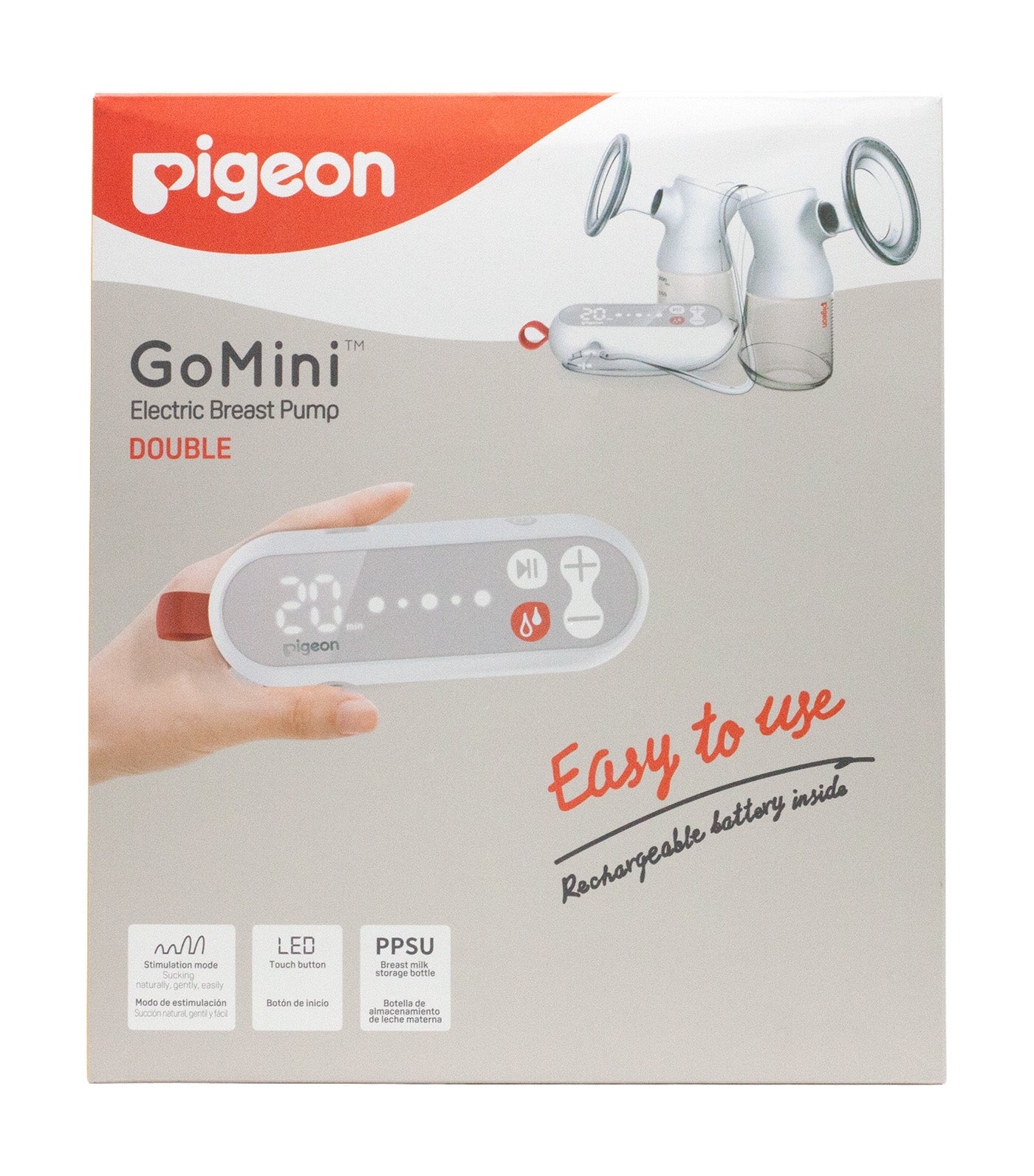 GoMini™ Electric Double Breast Pump