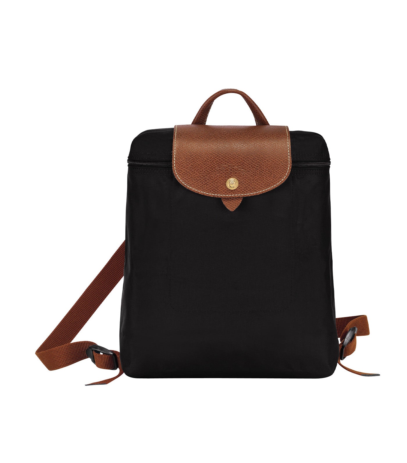 All black sales longchamp backpack