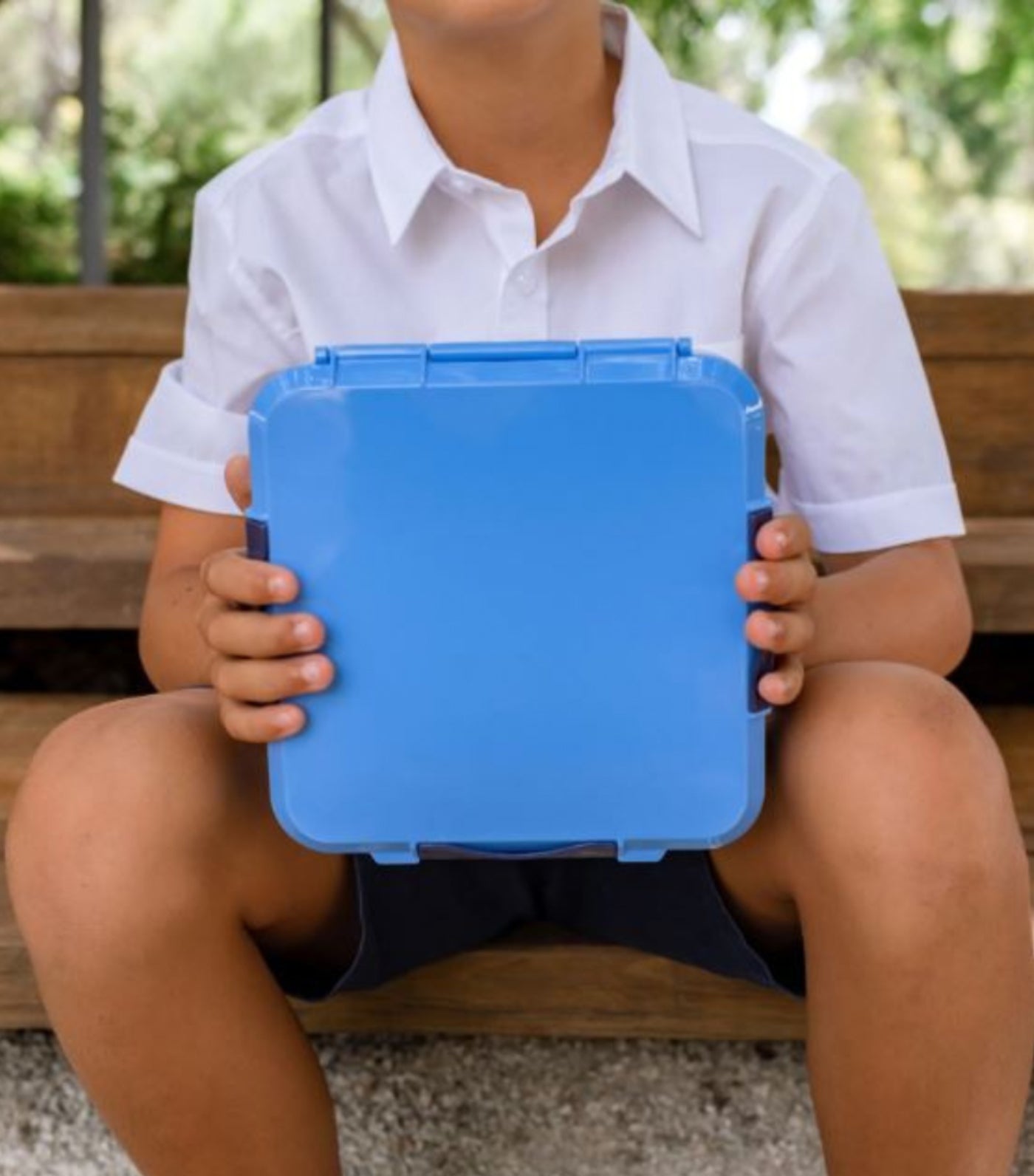 Yumbox Little Lunch Box Co Bento Three+ Blueberry