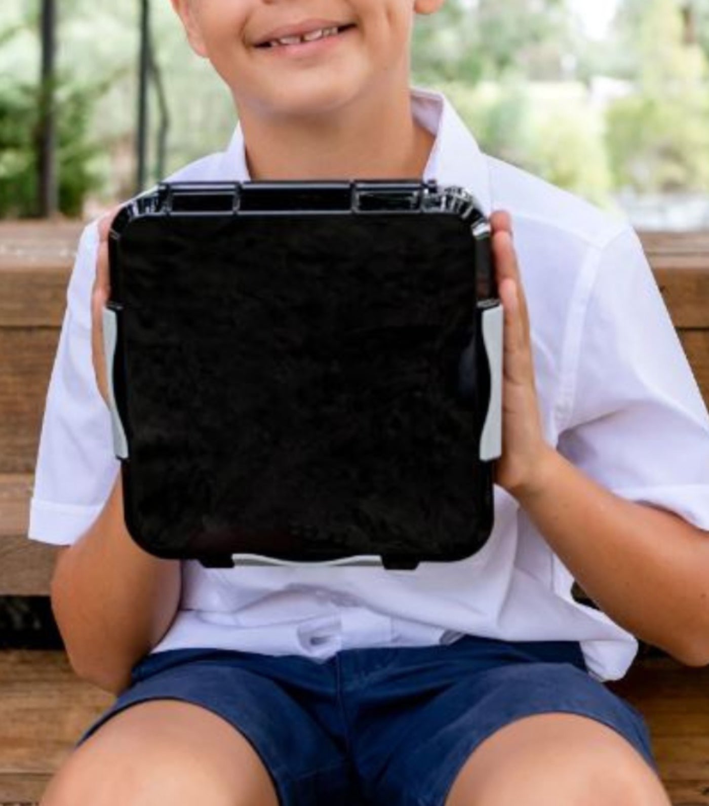 Yumbox Little Lunch Box Co Bento Three+ Coal