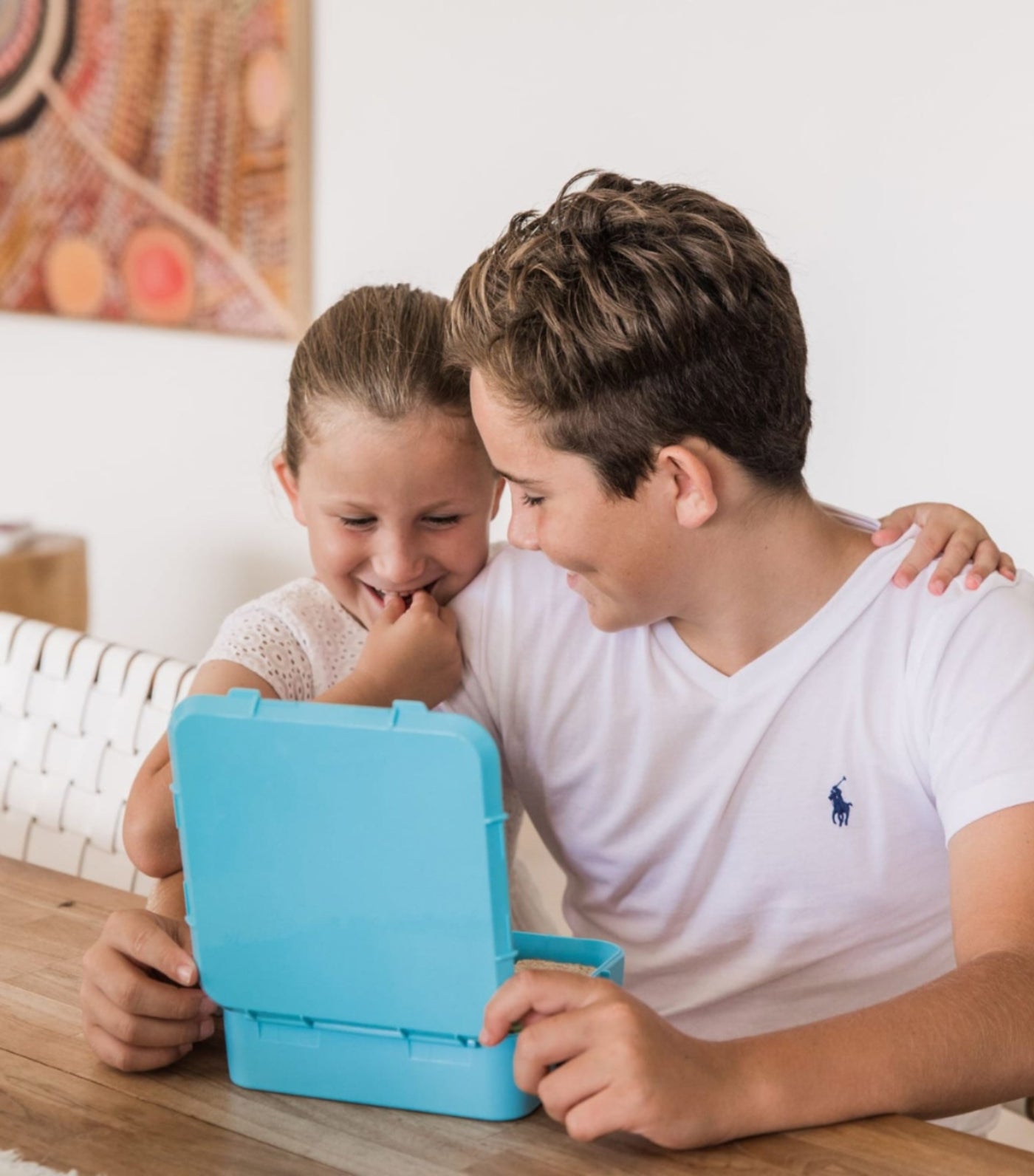 Yumbox Little Lunch Box Co Bento Three+ Sky Blue