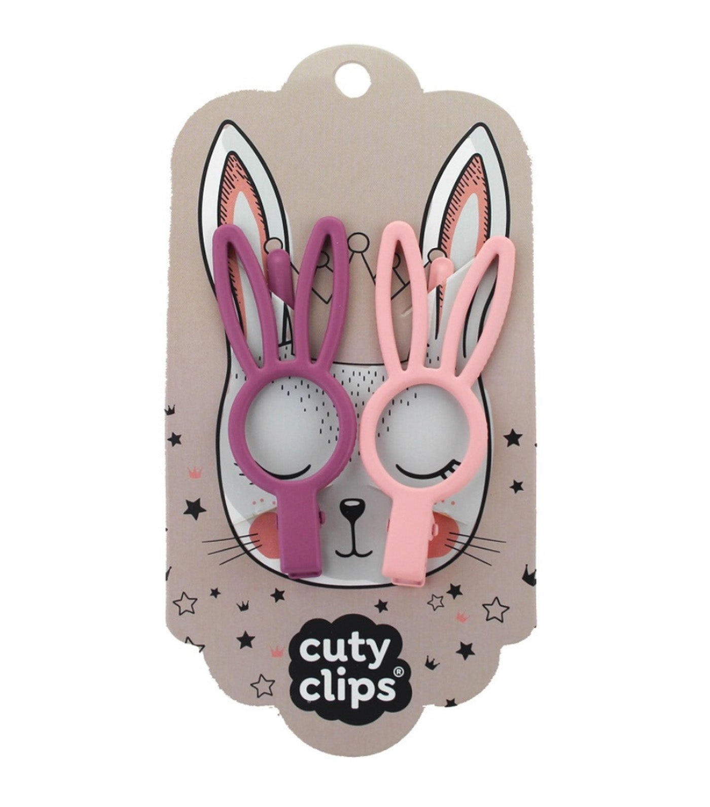 Snails Cuty Clips Bunny Eyes No. 1 Fuchsia/Pink