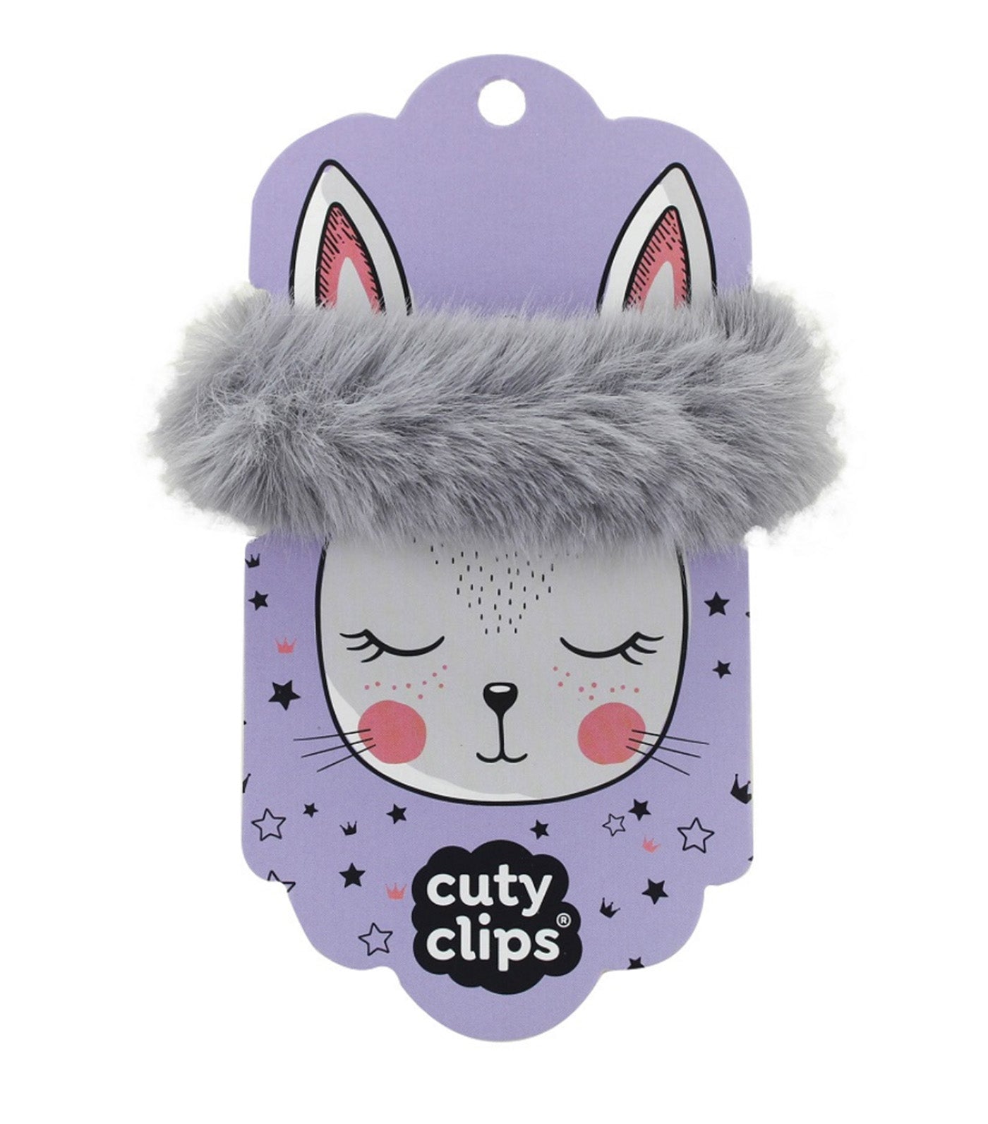 Snails Cuty Clips Fluffy Bunny No. 2 Purple
