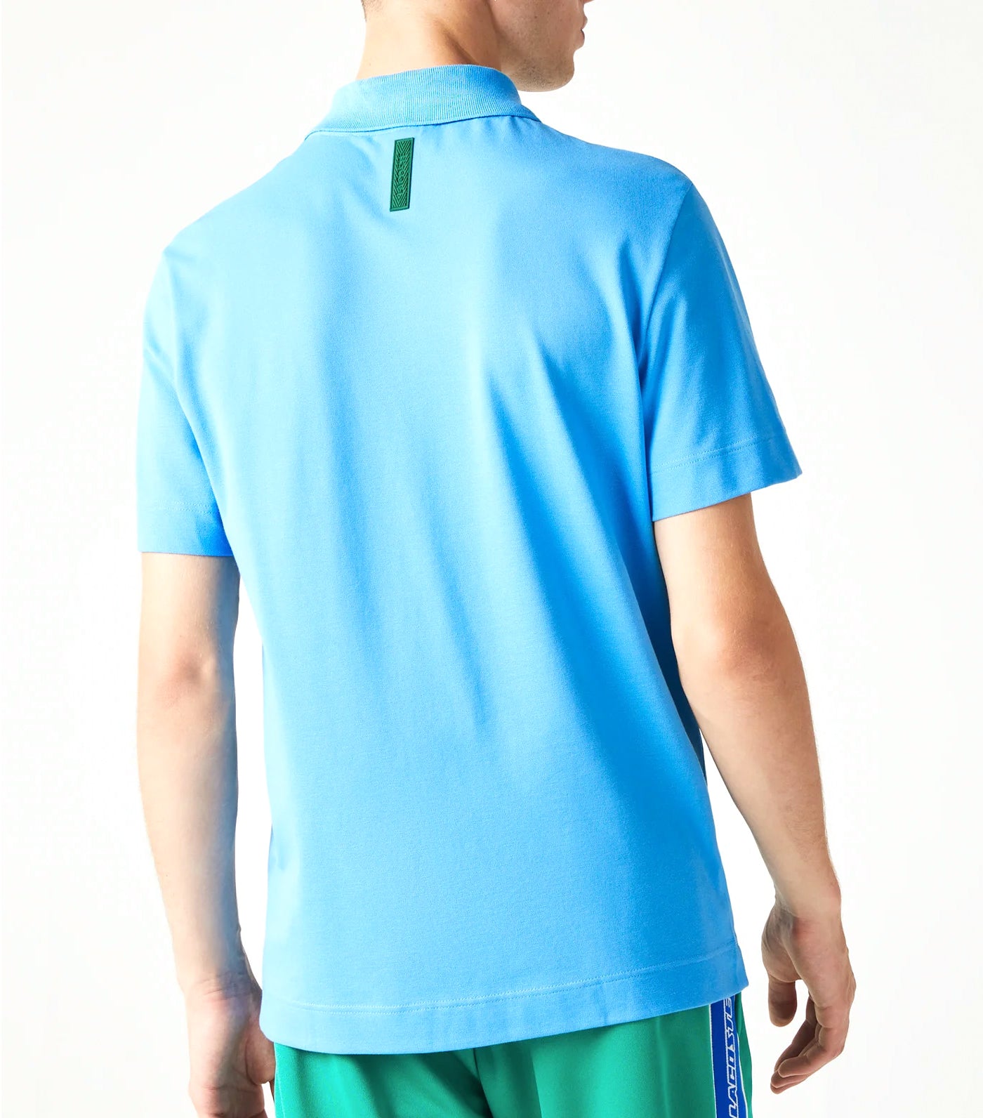 Men's Regular Fit Breathable Cotton Piqué Polo Argentine Blue