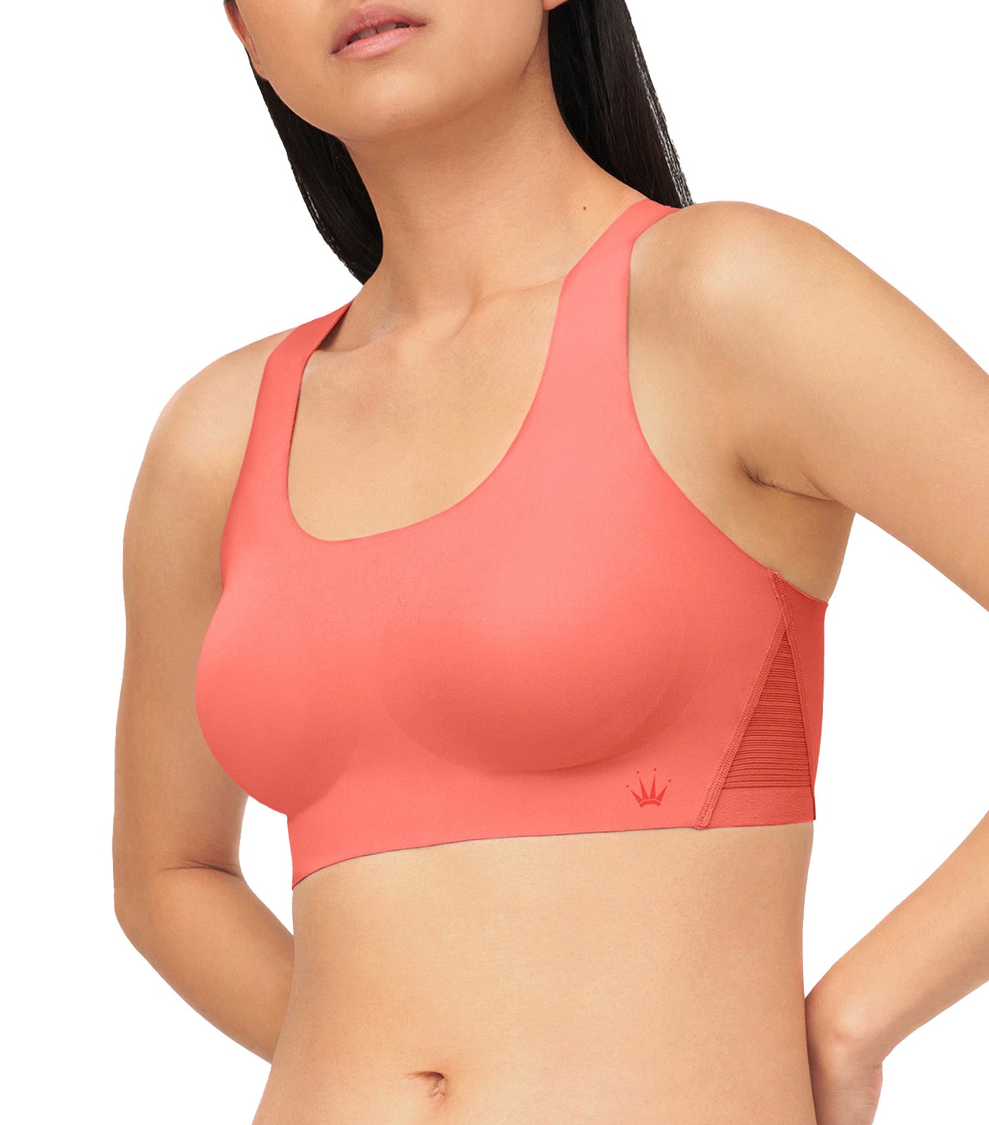 Flex Smart Non-Wired Padded Pull On Bra Sugar Coral