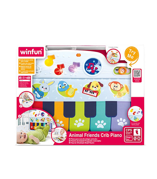 winfun Animal Friends Crib Piano