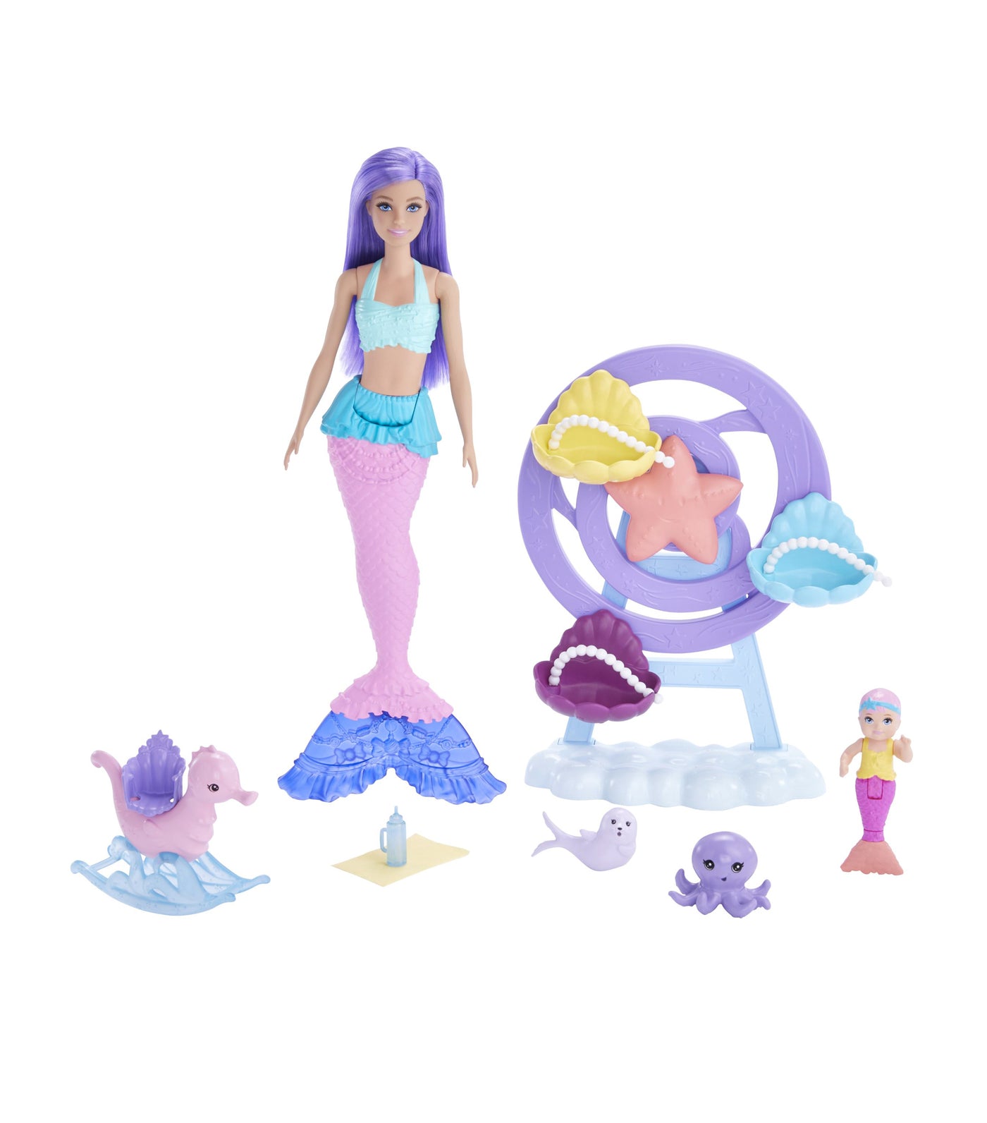 Dreamatopia Fairytale Nurturing Mermaid Playset
