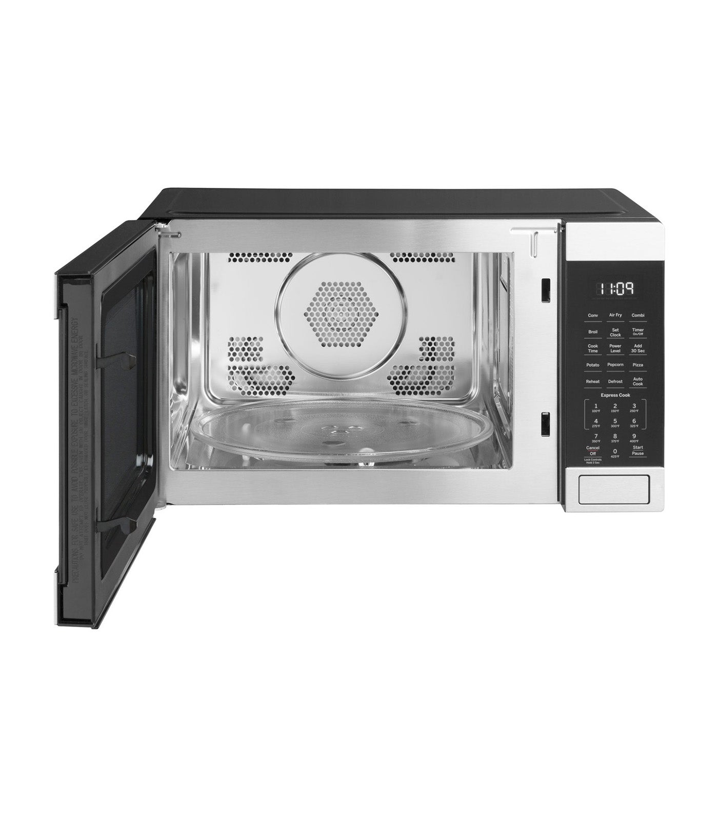 Microwave Oven with Air Fryer - Black