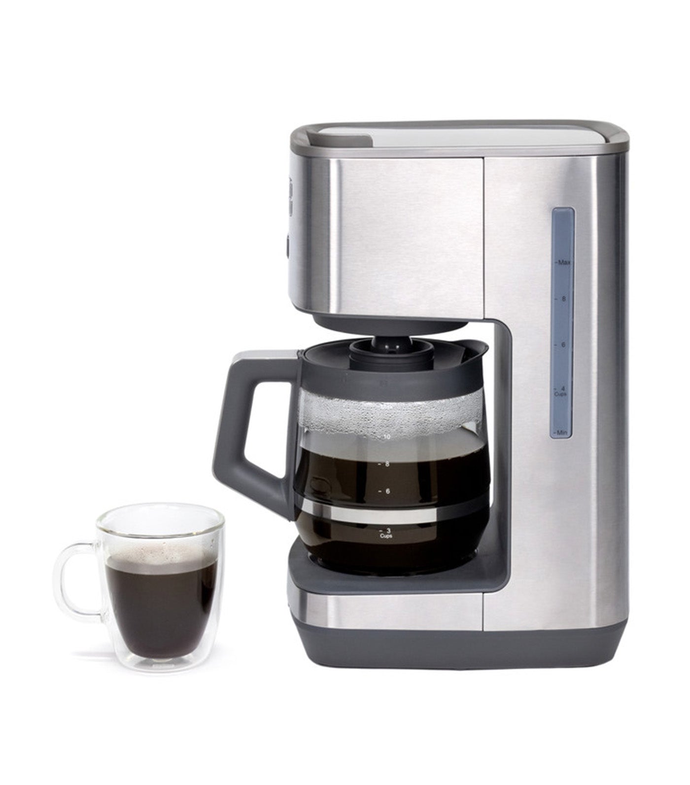 Drip Coffee Maker with Glass Carafe