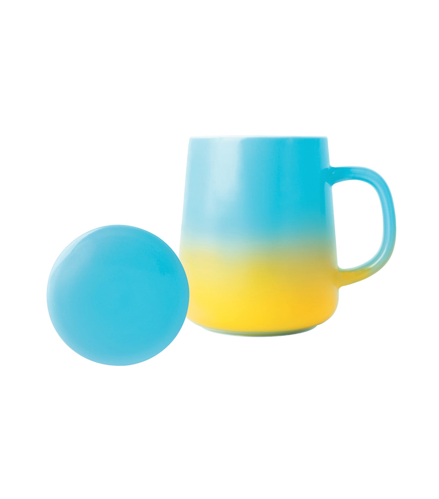 2pc. Mug with Lid Blue