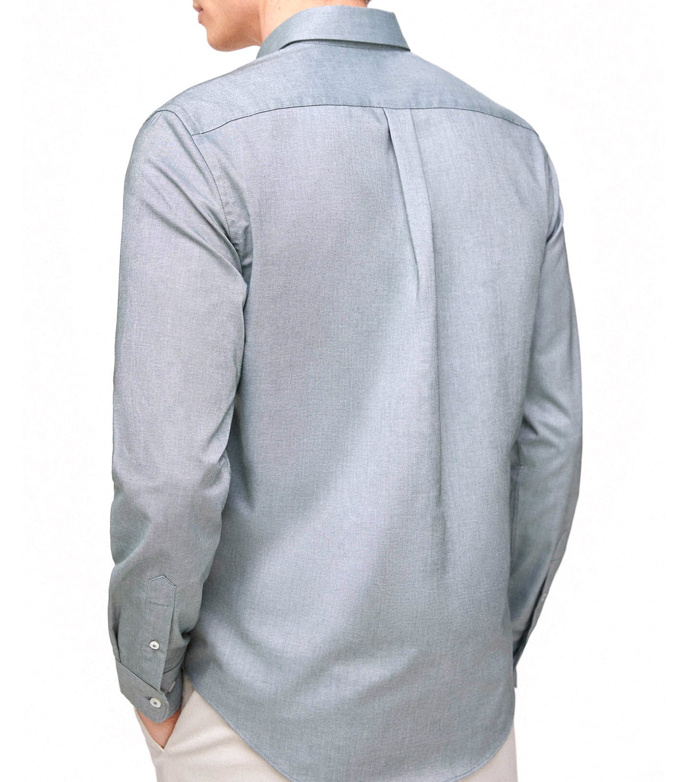Plain Non Iron Oxford Shirt Medium Beige