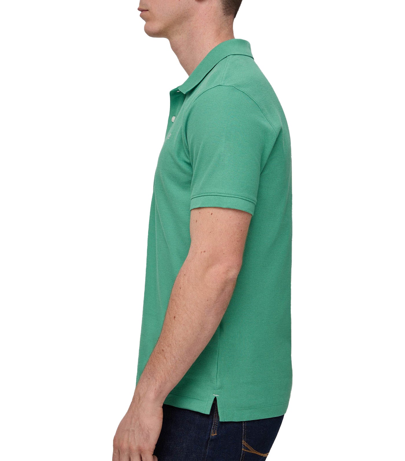 Anti-Odor Slim Fit Polo Shirt Green