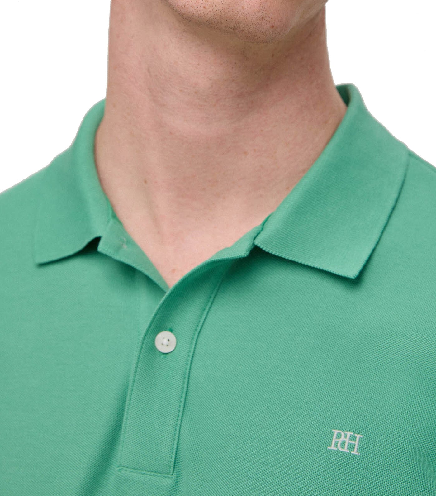 Anti-Odor Slim Fit Polo Shirt Green