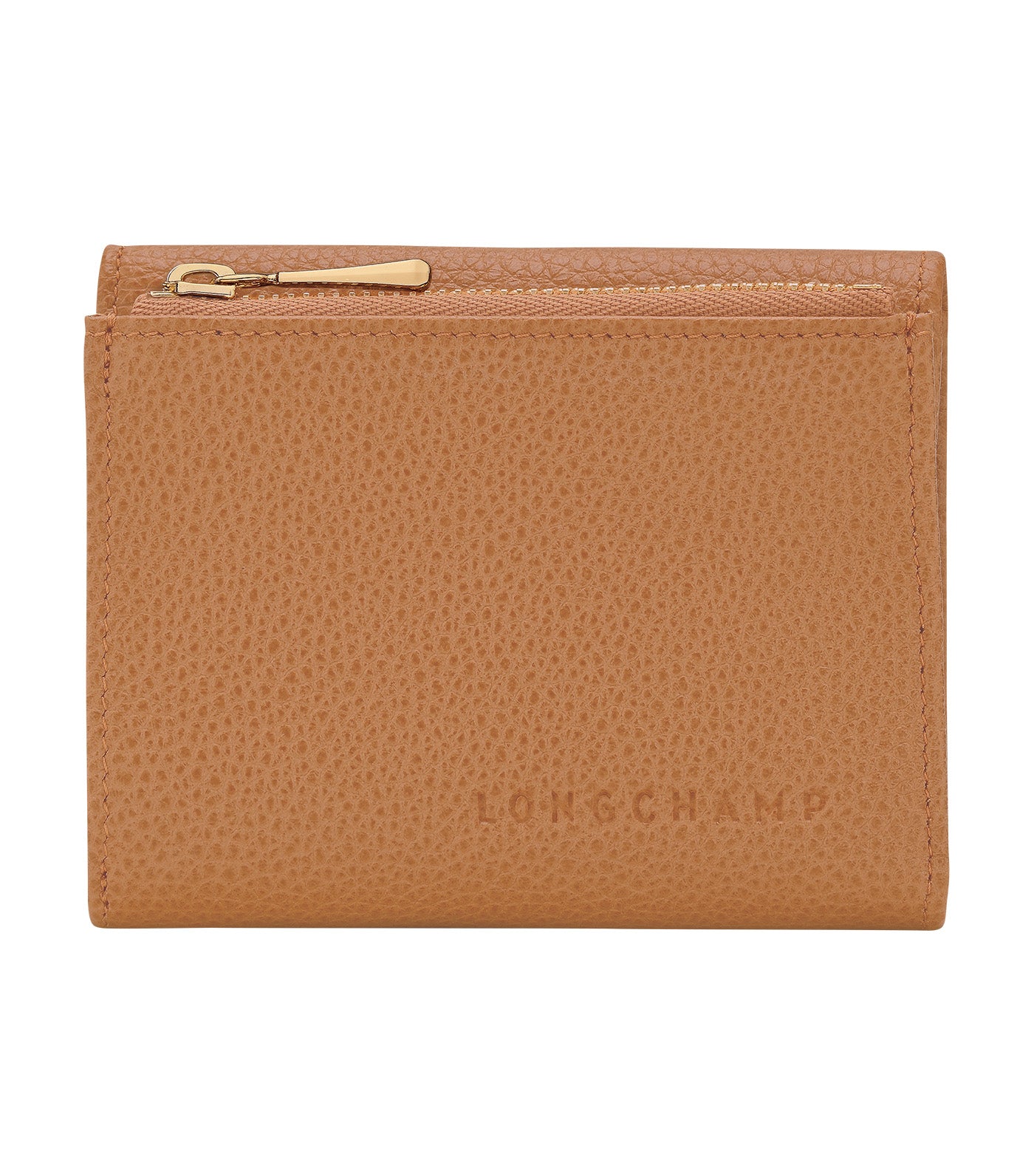 Le Foulonné Compact Wallet Pecan