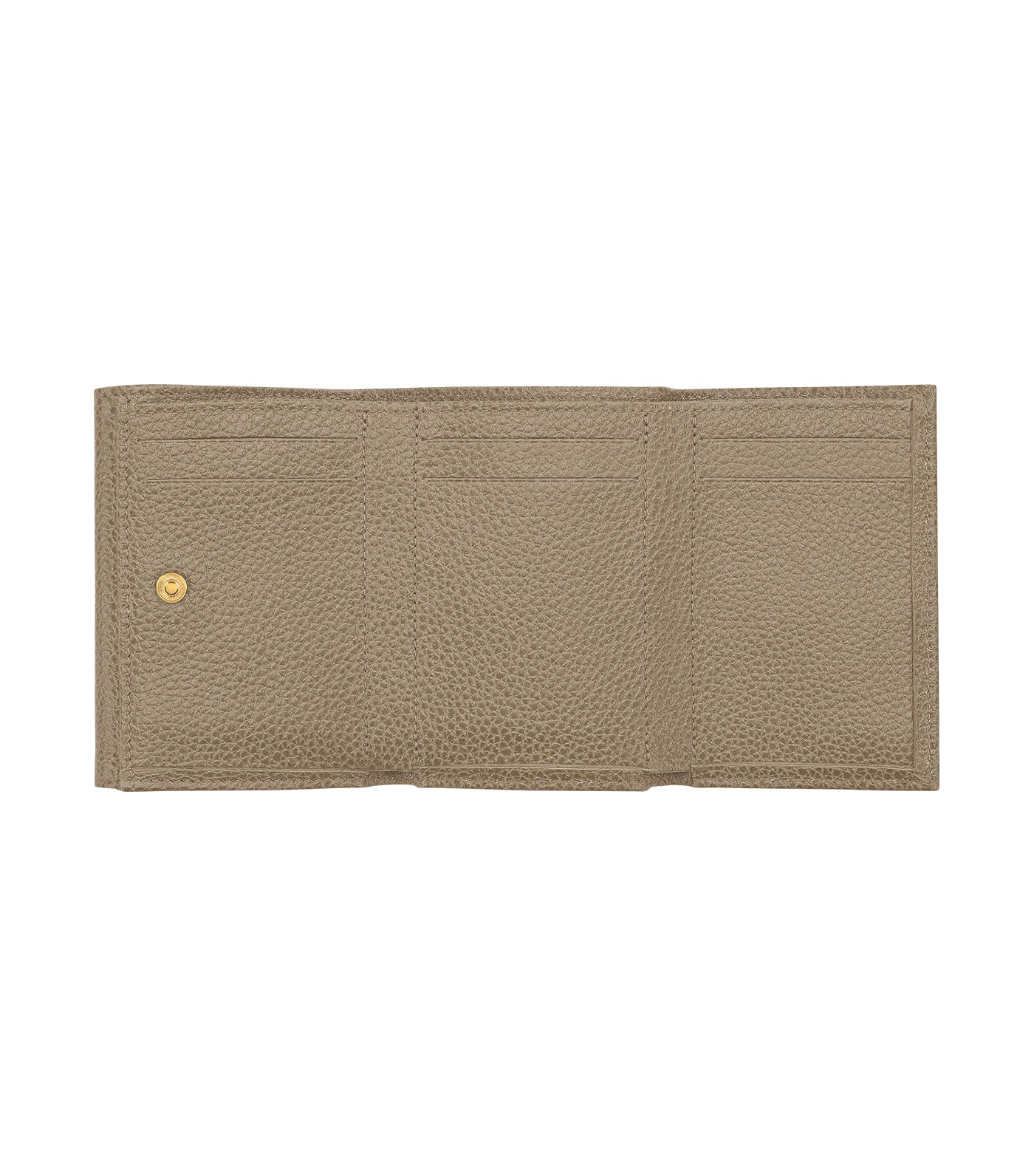 Le Foulonné Compact Wallet Lichen