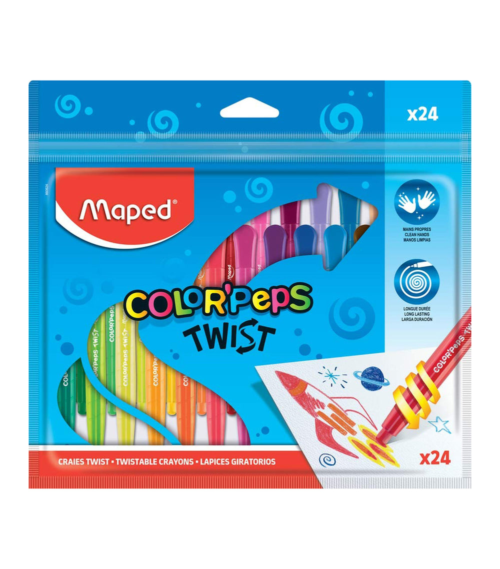 Maped Color'Peps Twist Crayons x 24 | Rustan's