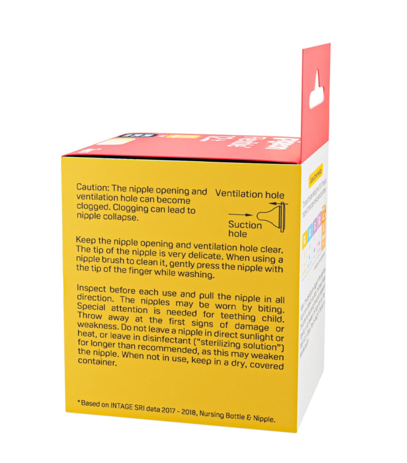 Peristaltic Nipple LL 3pcs/Box