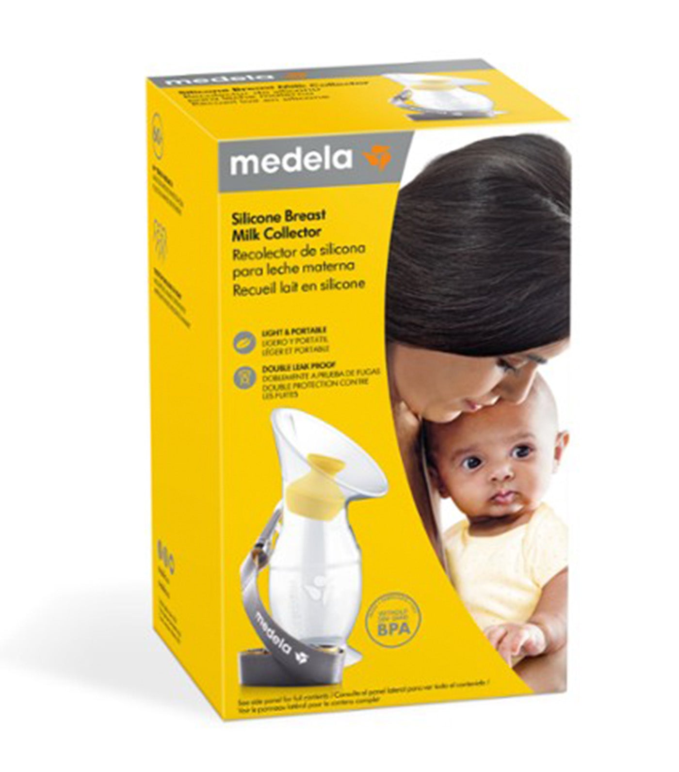 Medela Silicone Breast Milk Collector White
