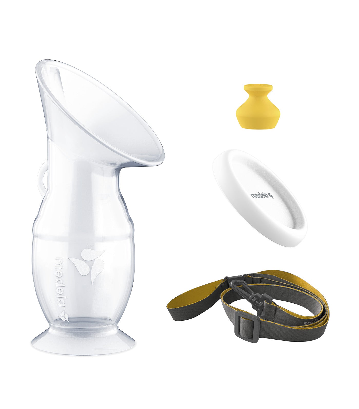 Medela Silicone Breast Milk Collector White