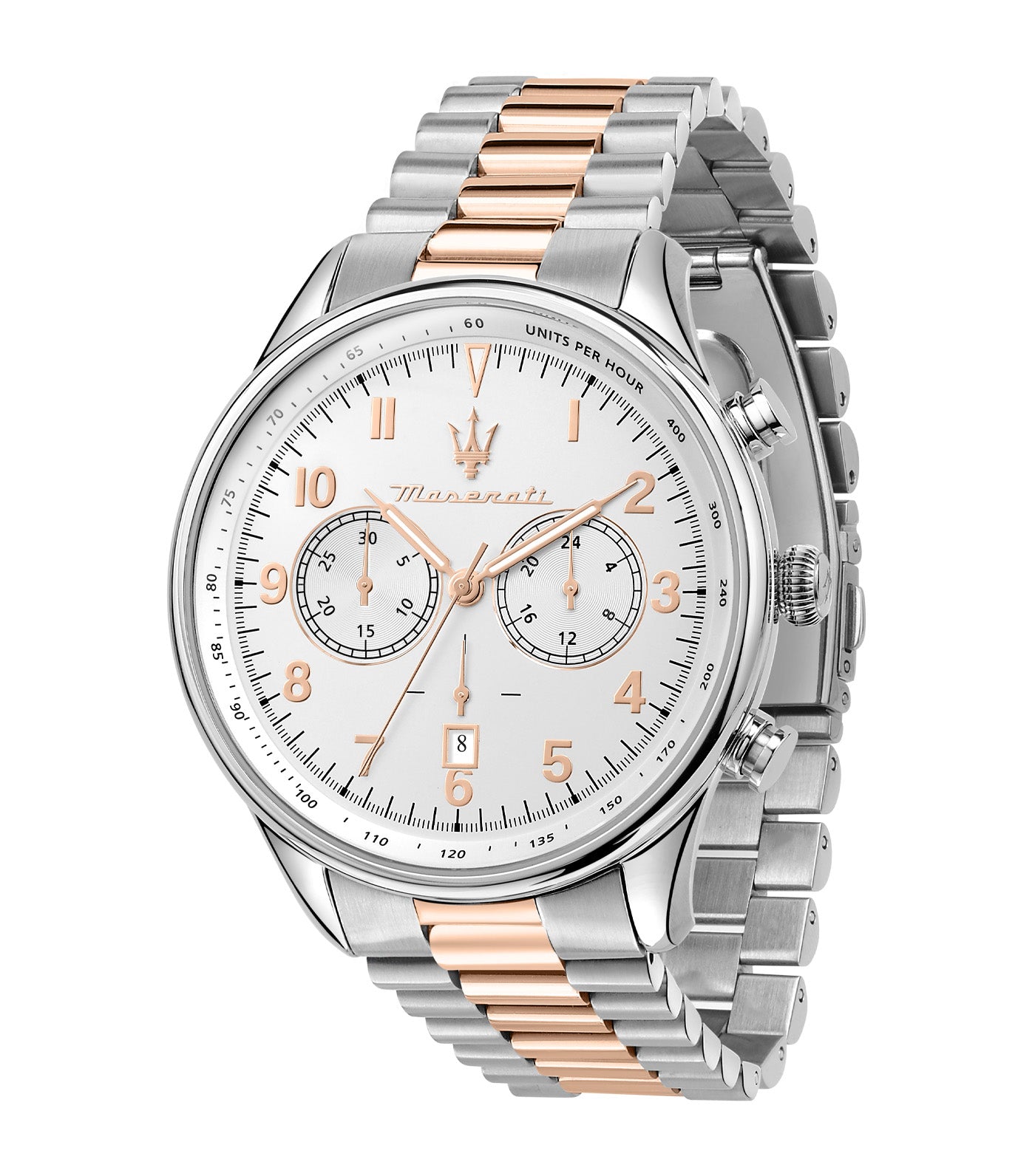 Tradizione Watch Metal Analog Twotone 45mm