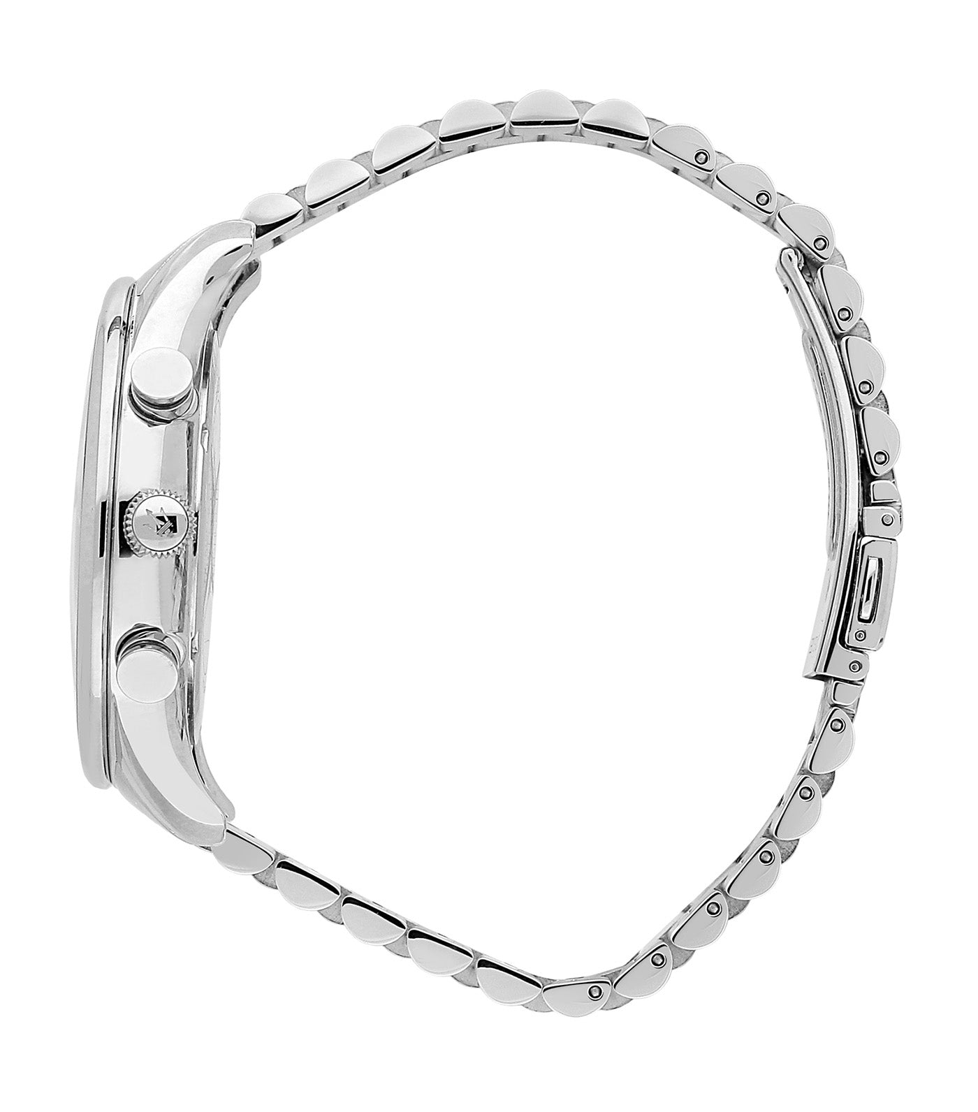 Tradizione Watch Metal Analog Twotone 45mm
