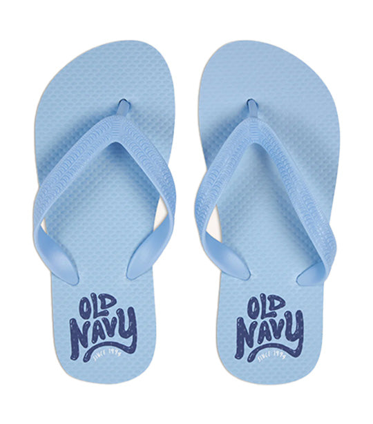 Plant-Based Classic Flip-Flop Sandals for Kids Harbor