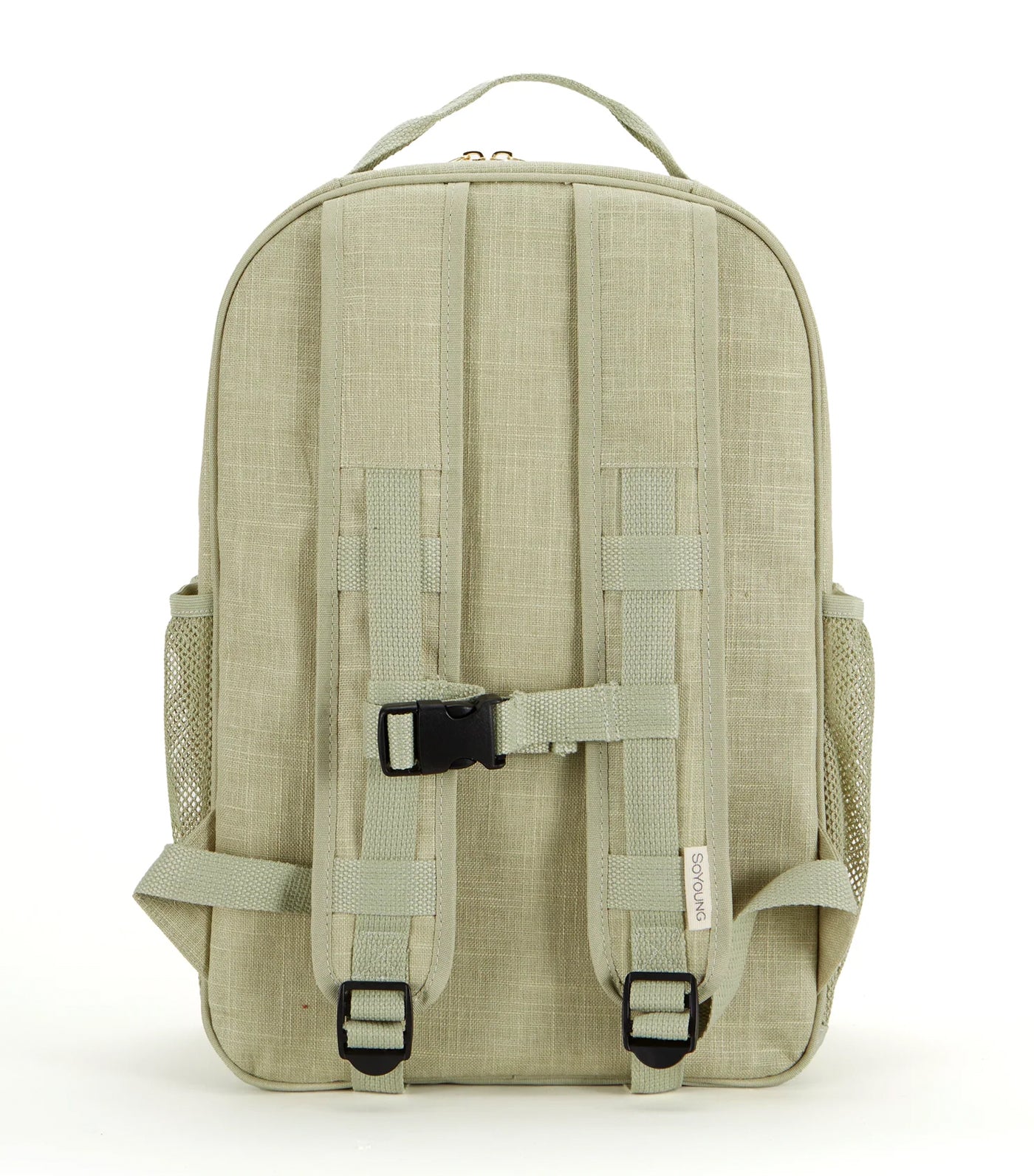 Grade School Backpack - Little Hearts Sage