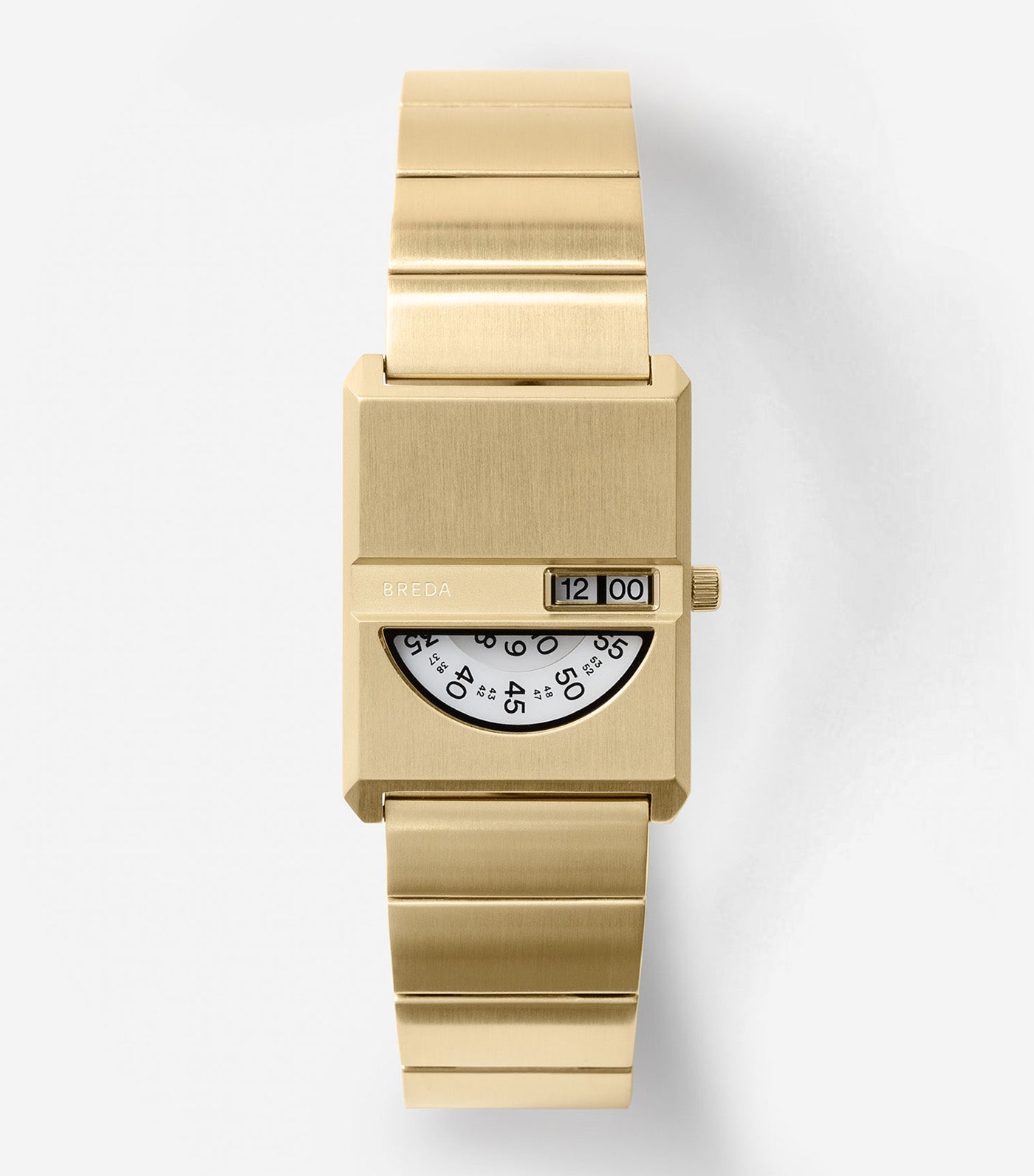 Pulse Bracelet Watch Gold and Metal