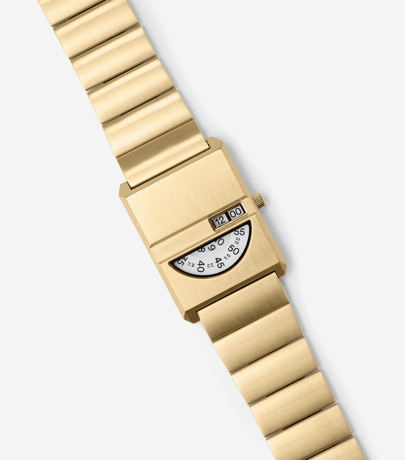 Pulse Bracelet Watch Gold and Metal