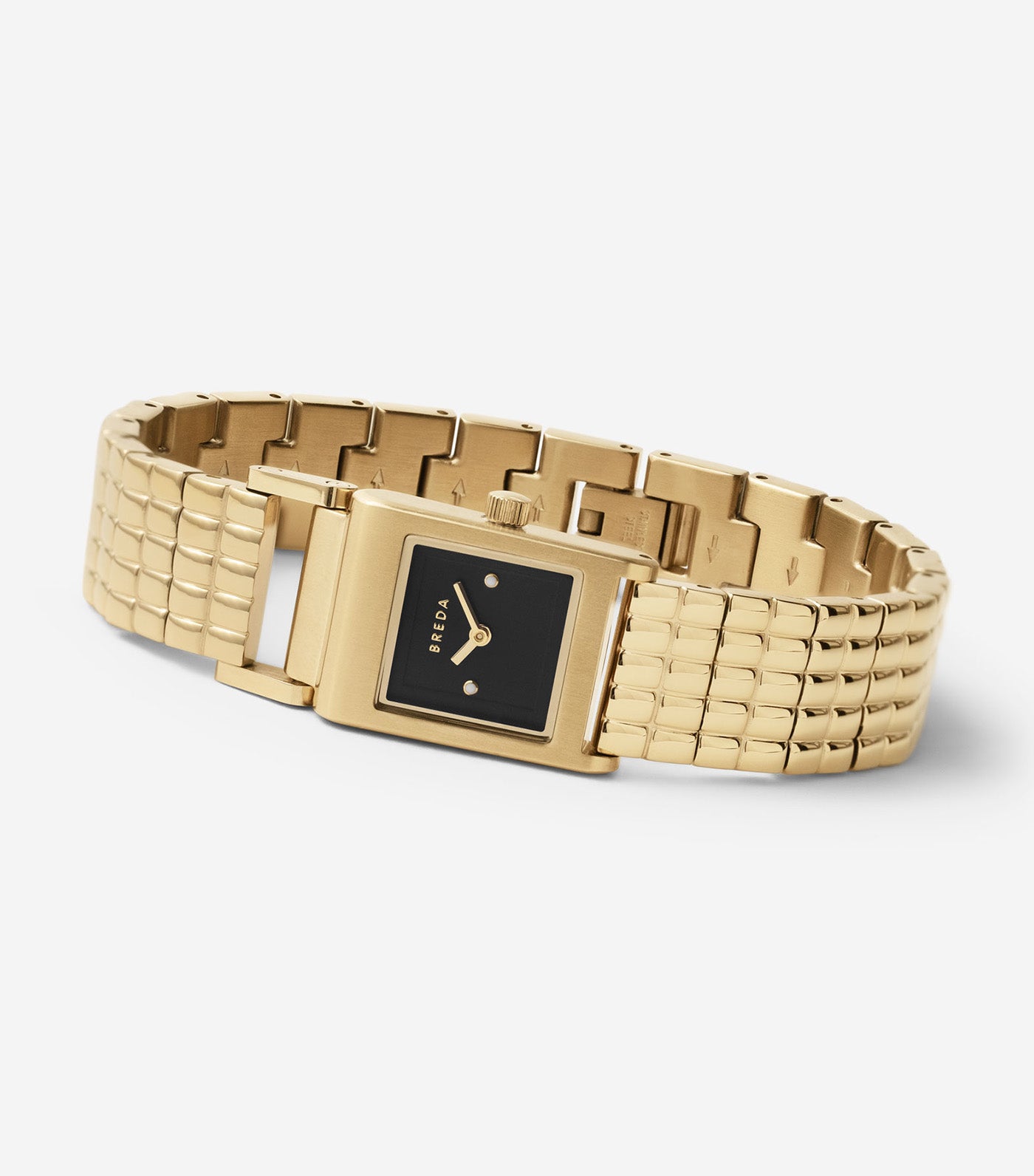 Revel Stainless Steel Bracelet Watch 18MM Gold and Gold