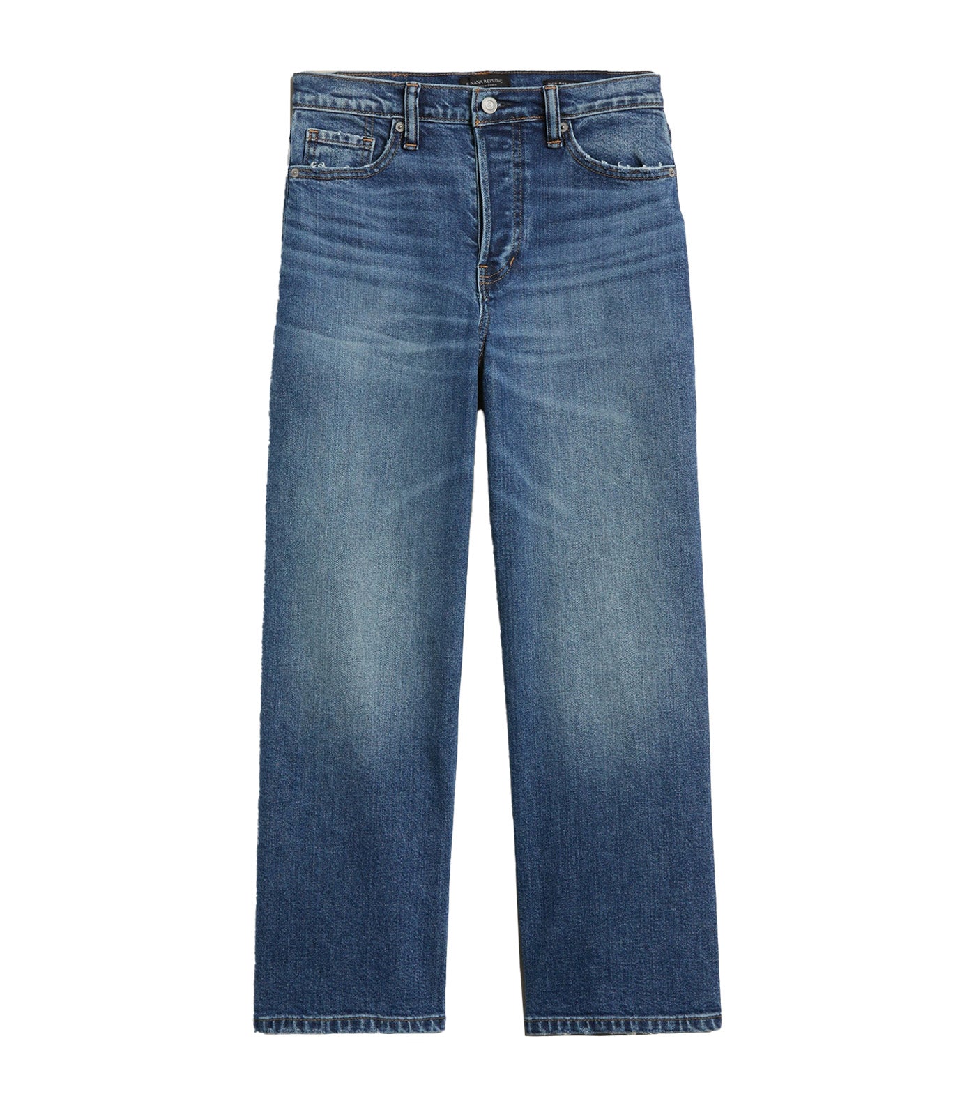 Uniqlo high rise wide cropped clearance jeans