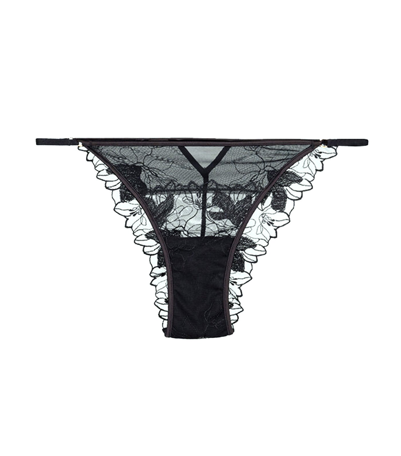 Embroidered Classic Briefs Black