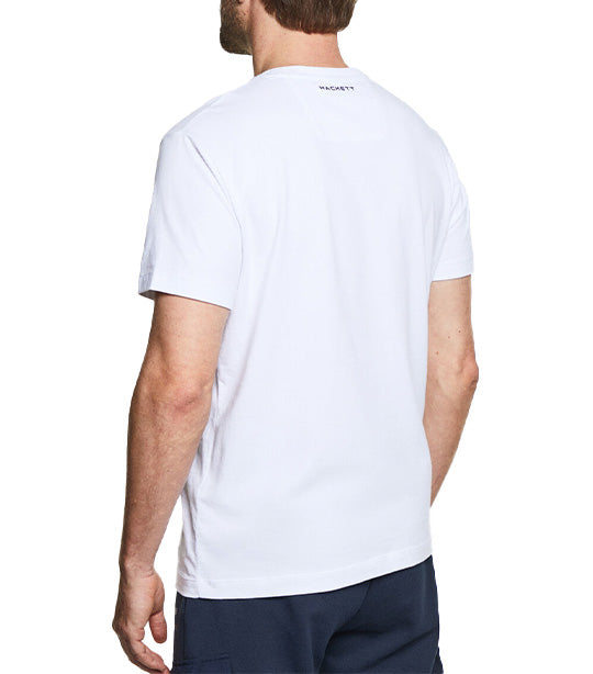 AMR Embossed T-Shirt White