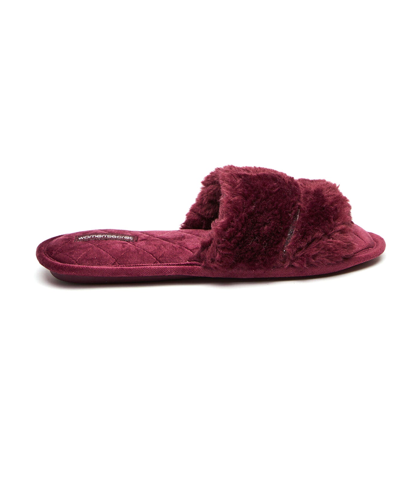 Fur Slippers Purple