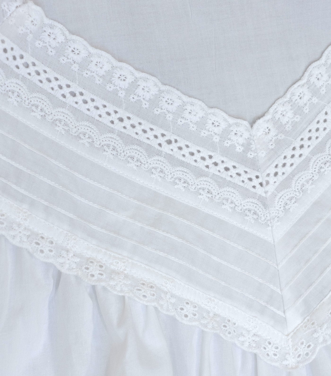 Liza Sleeveless Sleepwear White