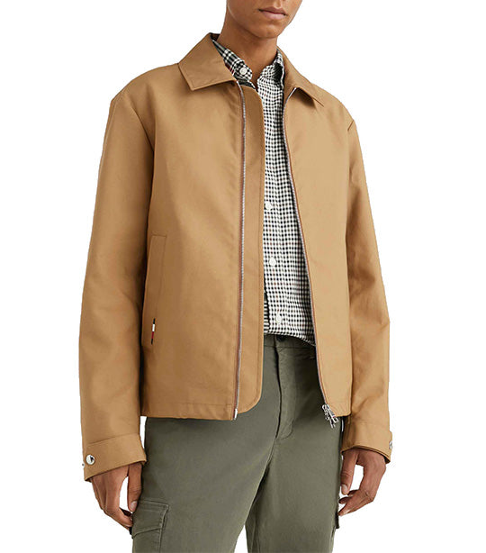 Khaki tommy hot sale hilfiger coat